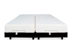 Boislis LITERIE - Ensemble Boislis FLEX 2x70x190 cm - Sommiers électriques Matelas Mémoire de forme OOIJ76857