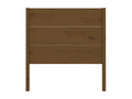 Tête de lit Marron miel 81x4x100 cm Bois massif de pin RULH87267