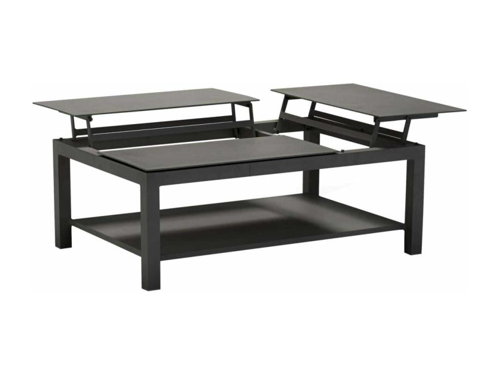 Table basse de jardin élévatrice en aluminium Ventoriq BPPX38402