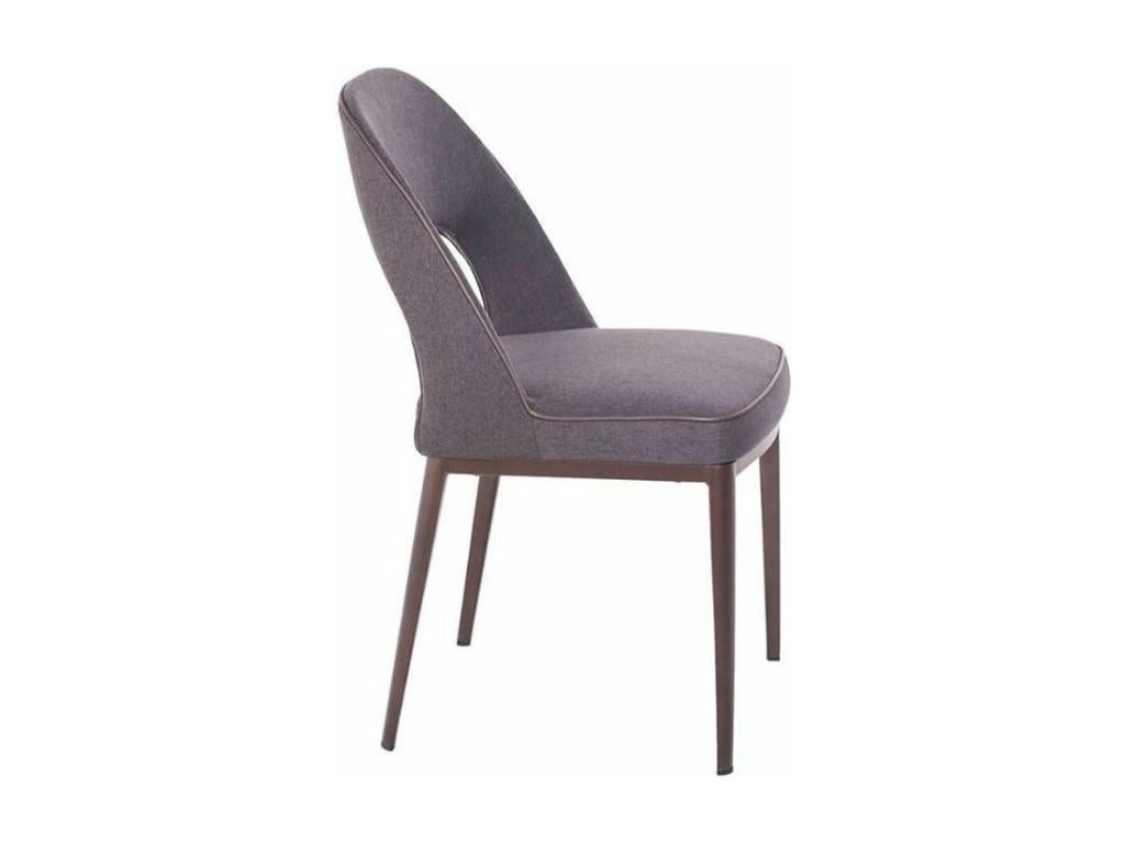 Lumenao fabric chair with steel legs - set of 2 - Lumenao color 36 SJYA27823