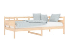 Solid pine wood daybed 90x200 cm AEWN41891