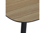 Table basse rectangulaire dimensions 110x60 cm en finition mélaminé imitation chêne - Ventoriq UKBY49129