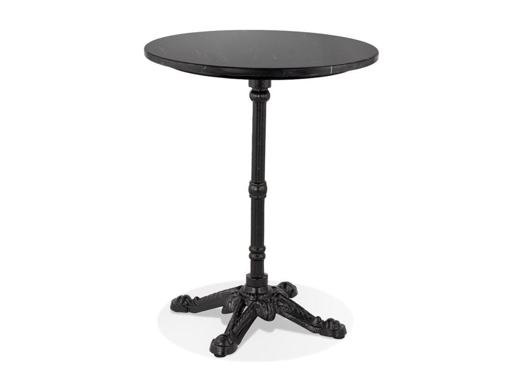 Manida Vintage Dining Table 77cm Black LJVD02737