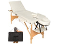 Massage table 3 cream 210x95x84 cm 08 0000465 BHPT10425