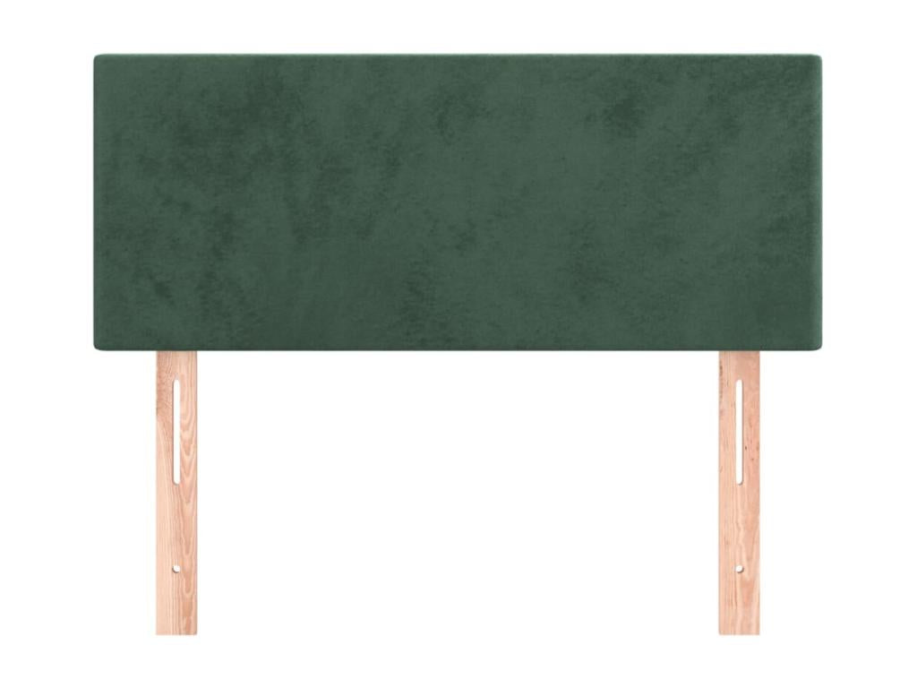 Tête de lit Vert foncé 90x5x78/88 cm Velours VPIR72463