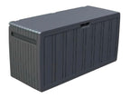 Bac de stockage extérieur 270 Litres Résine 117x45.5x57cm 7house KZKD34473