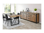 Lumenao - 170cm Table Set with 3 Doors and 3 Drawers Buffet JSAF10231