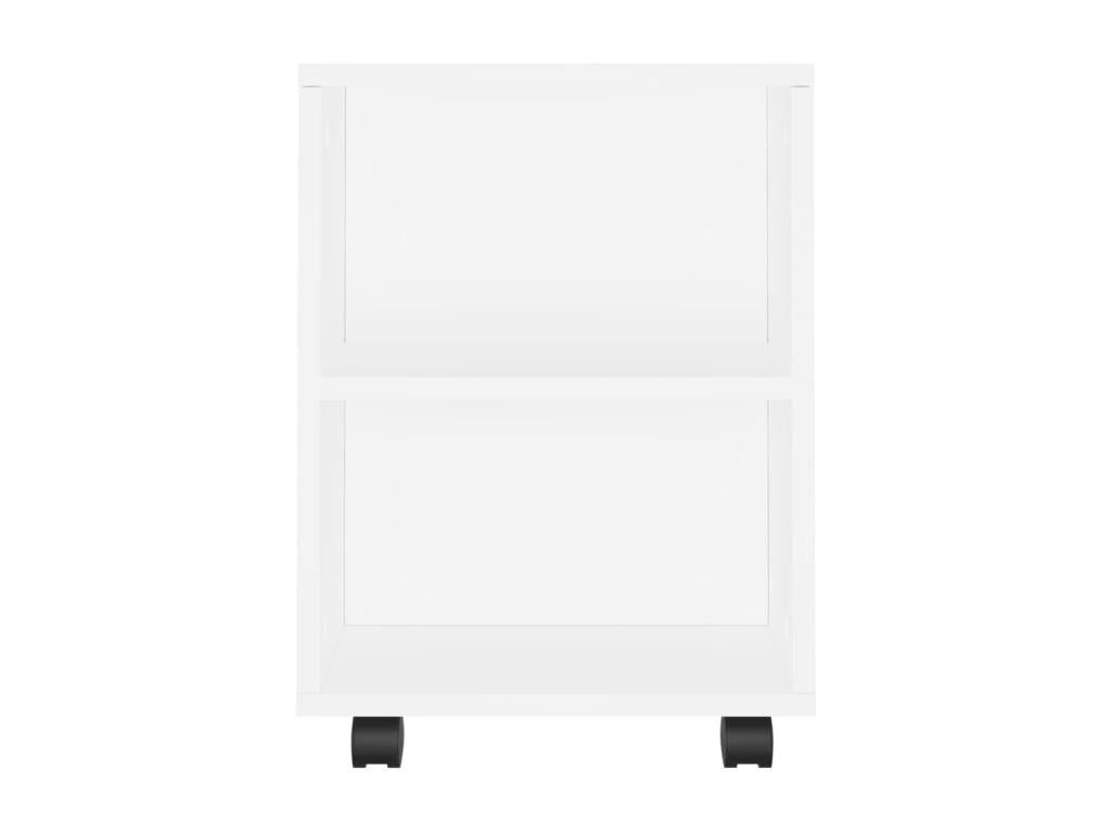 Meuble TV blanc 102x34.5x43 cm bois d'ingénierie UZYR16289