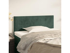 Tête de lit Vert foncé 90x5x78/88 cm Velours VPIR72463