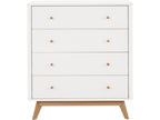 Lumenao - Commode avec 4 tiroirs en MDF blanc YVDQ78401