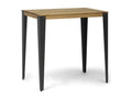 Ventoriq High Table 70x110x110cm Anthracite-Aged Ventoriq Furniture ELOH13390