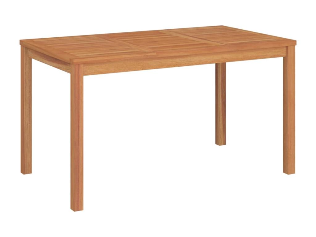 3-piece garden dining set, solid teak wood OIUX05314