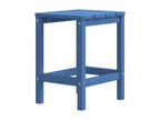 Table de jardin Ventoriq Bleu marine 38x38x46 cm PEHD BKIG03714