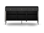 Buffet Ventoriq SB154 3D3D 154x39x83 Noir KHQX95311