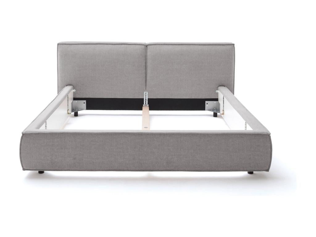 Lit - Gris tissage plat - Lumenao CTDX43818