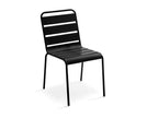 Chaise de jardin en métal noir - Lumenao NRFY79162
