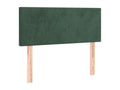 Tête de lit Vert foncé 90x5x78/88 cm Velours VPIR72463