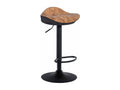 Bar stool x1, brown metal, 39x40x66 cm, 10 0004529 NYMA02773
