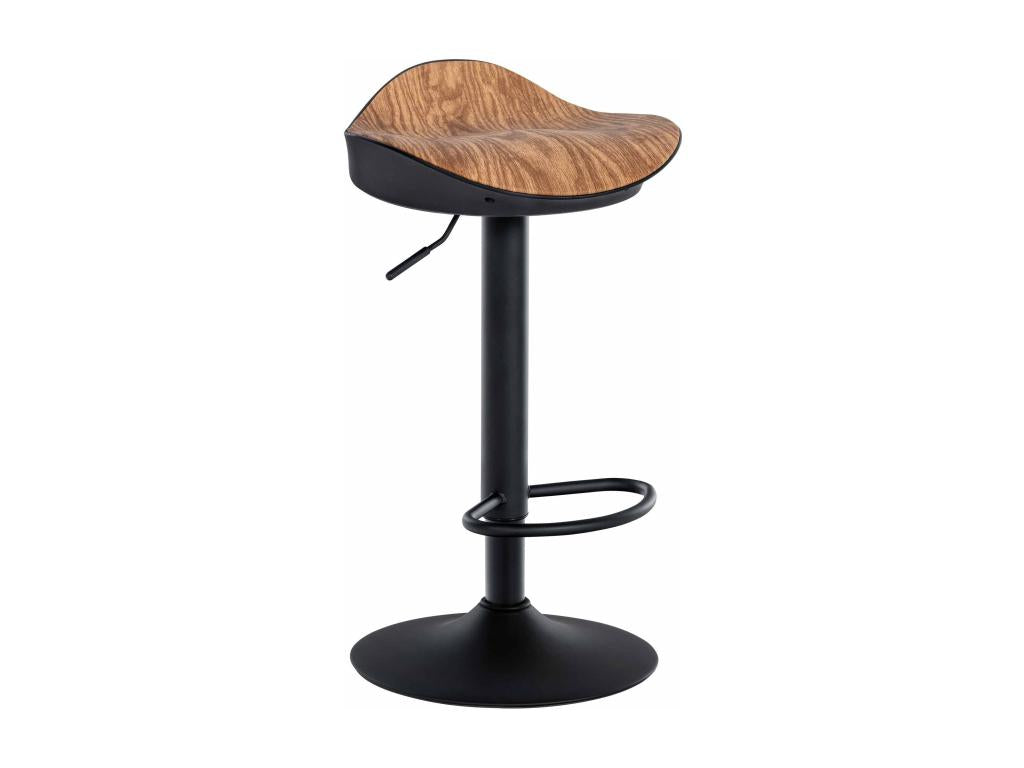 Bar stool x1, brown metal, 39x40x66 cm, 10 0004529 NYMA02773