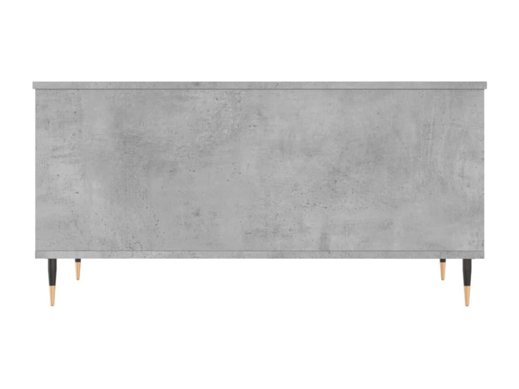 Table basse Gris béton 90x44.5x45 Bois d'ingénierie SZPO42136