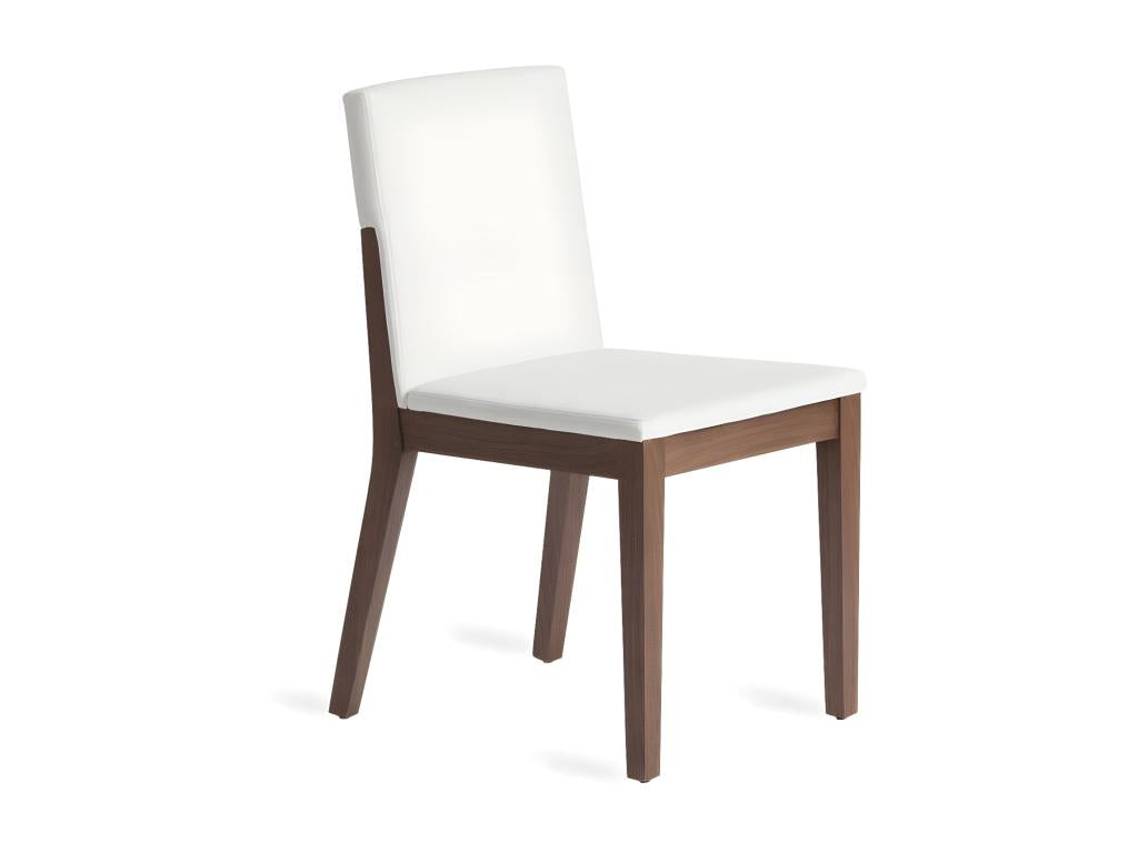 Chaise bois noyer et tissu Lumenao - Lot de 2-Couleur Lumenao 02 GNIJ54394