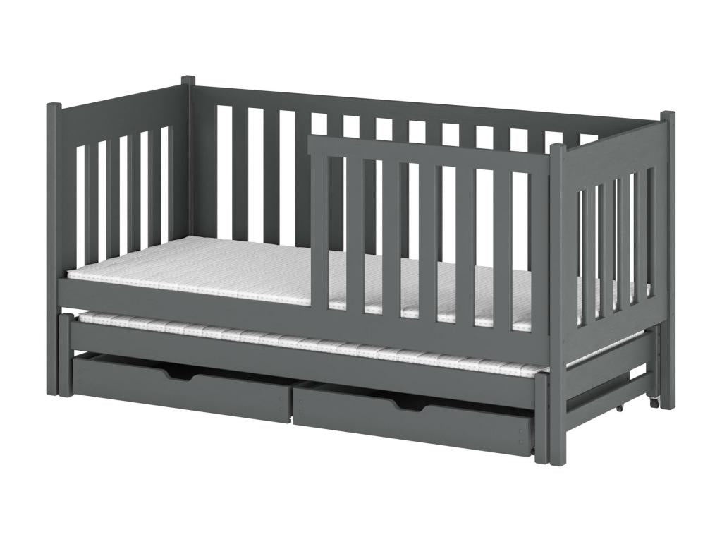 Lit enfant Ventoriq KSB002 80x180 cm Graphite YJFE63409