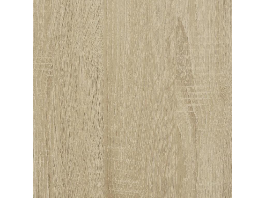 Cadre de lit chêne Ventoriq 90x190 cm bois d'ingénierie LHCI14674