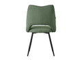 2er Set Chaise de salle à manger Chaise de cuisine Chaise de salon Chaise rembourrée Dossier Vert DFFD73364