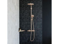 Lumenao 280 Brushed Bronze Thermostatic Shower Column, Lumenao Cleaning System BOZK60233