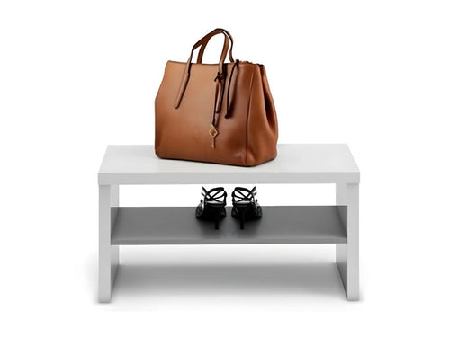 Lumenao Bench White 80x40x40 cm Lumenao NZUO62434