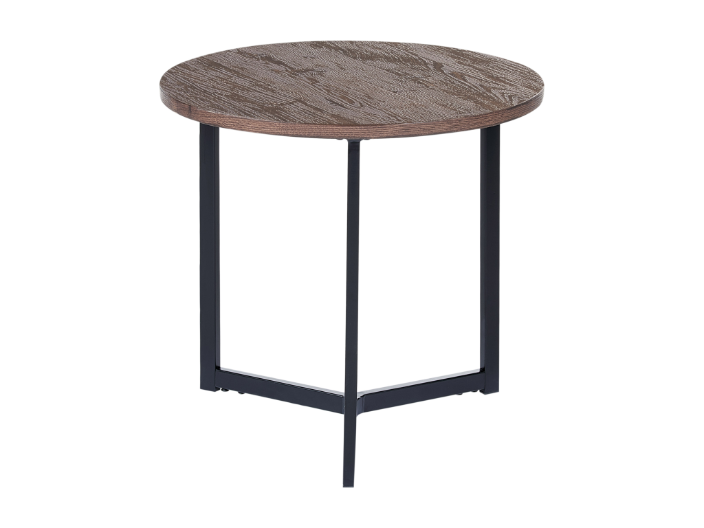 Table d'appoint Lumenao Imitation bois Marron foncé GGUD27529