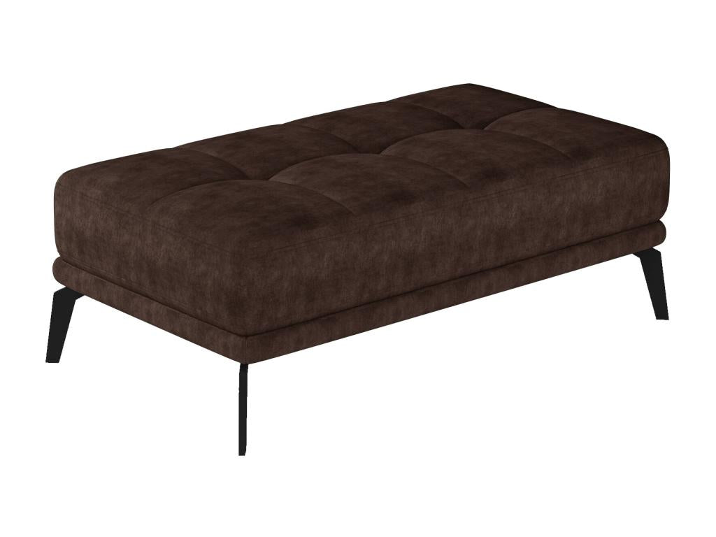 Torpedo brown fabric pouf 140cm HICX85588