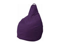 Pouf Ventoriq Fauteuil polyvalent Chaise sac Pouf repose-pieds Made in Italy 90x90 h120 cm Violet HONX84155
