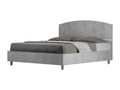 Lumenao QNCV01575 Double Raised Storage Bed 160x200 Concrete