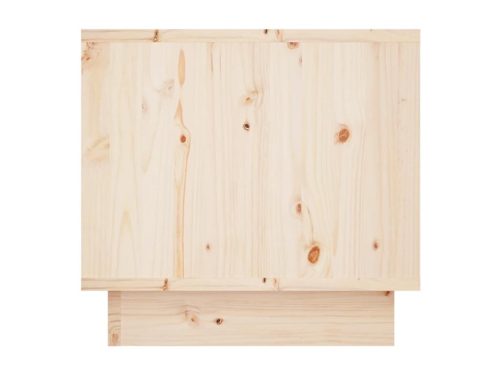 Table de chevet 35x34x32 cm Bois de pin solide VSDS44976