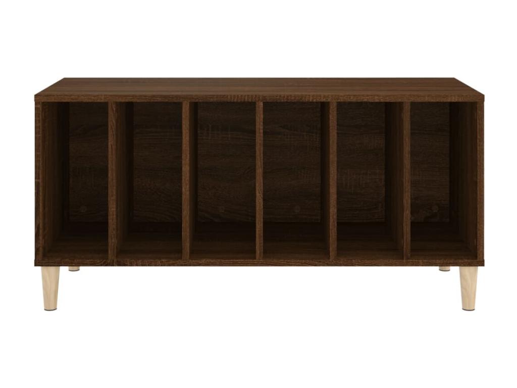 Armoire à disques chêne marron 100x38x48 cm bois d'ingénierie DCTV86768