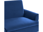Canapé-lit Lumenao Velours Bleu marine 3 places XQOT53538