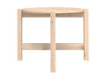 Table basse 62.5x45 cm Bois massif de pin SBAU87679