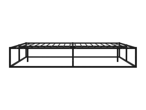 Black Metal Bed Frame 200x200 cm WKTY42730