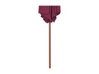 Parasol with wooden pole, 270 cm, Bordeaux, UBFG93717