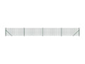 Wire mesh fence with green flange 1x10 m MARG58413