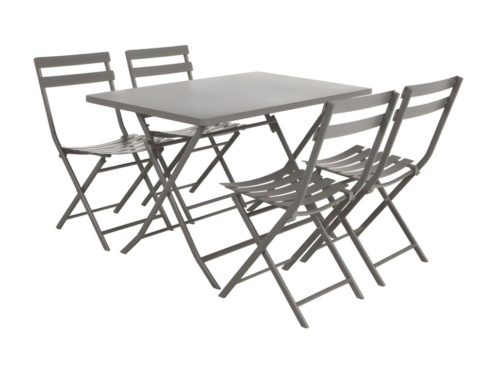 Lumenao 4p Folding Rectangular Table Lumenao LYKP86417