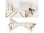 Massage table 3 cream 210x95x84 cm 08 0000465 BHPT10425