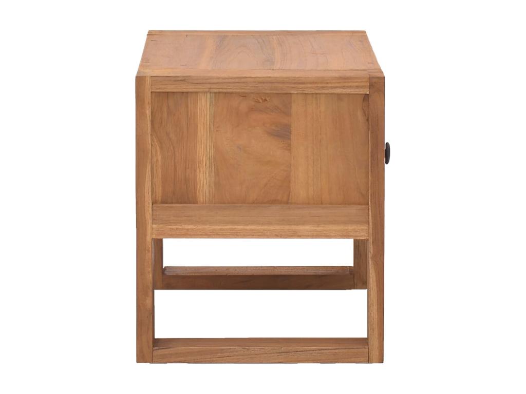 Table de chevet 50x30x35 cm Bois de teck solide IRUH90537