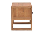 Table de chevet 50x30x35 cm Bois de teck solide IRUH90537