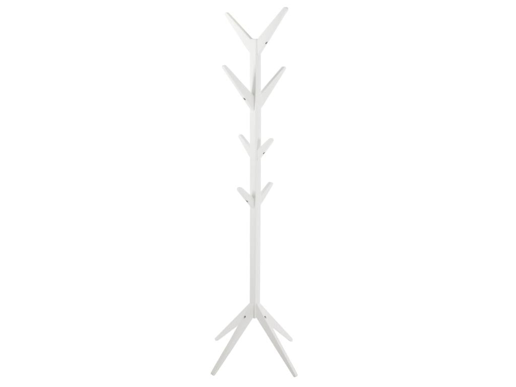 Lumenao White Lacquered Wooden Coat Rack RPHK10748
