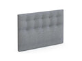 Tête de lit déco capitonnée gris orage - Boislis 180 TXAH82387