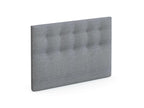 Tête de lit déco capitonnée gris orage - Boislis 180 TXAH82387