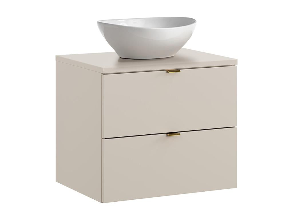 Lumenao Cashmere XVMI46816 60cm Single Sink Vanity Unit