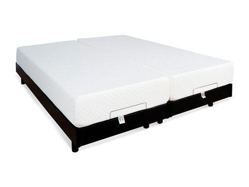 Boislis BEDDING - Boislis FLEX Set 2x70x190 cm - Electric bed bases and memory foam mattresses OOIJ76857